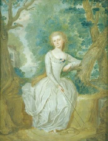 Joseph Whiting Stock Portrait of a woman oil painting picture